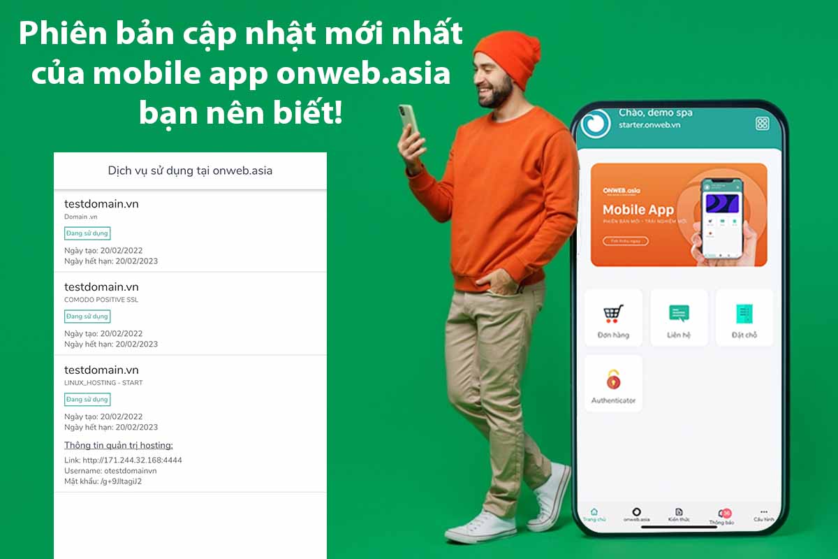 Phien Ban Cap Nhat Mobile App Onweb Asia